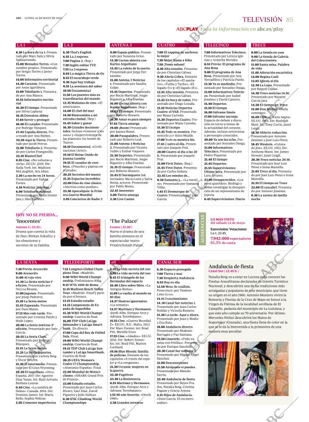 ABC SEVILLA 16-05-2022 página 85