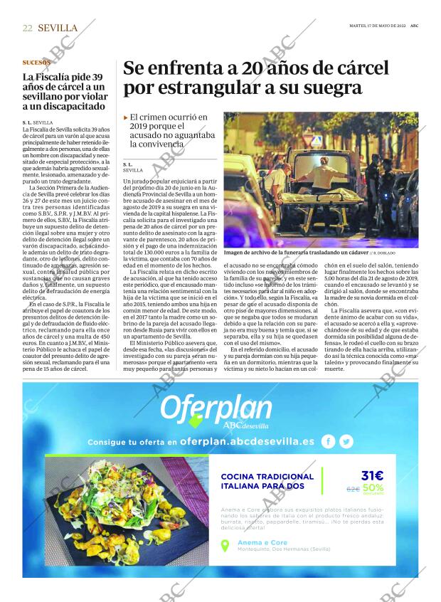 ABC SEVILLA 17-05-2022 página 22