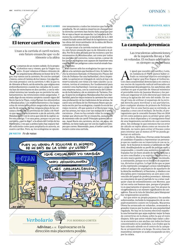 ABC SEVILLA 17-05-2022 página 5