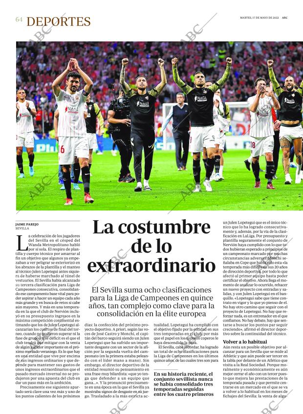 ABC SEVILLA 17-05-2022 página 64