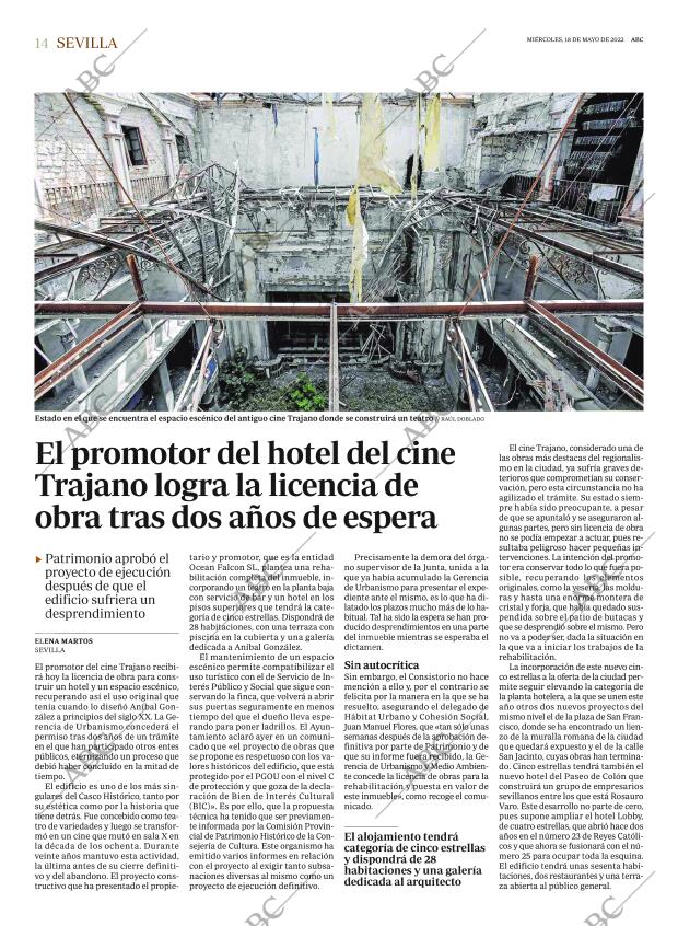 ABC SEVILLA 18-05-2022 página 14