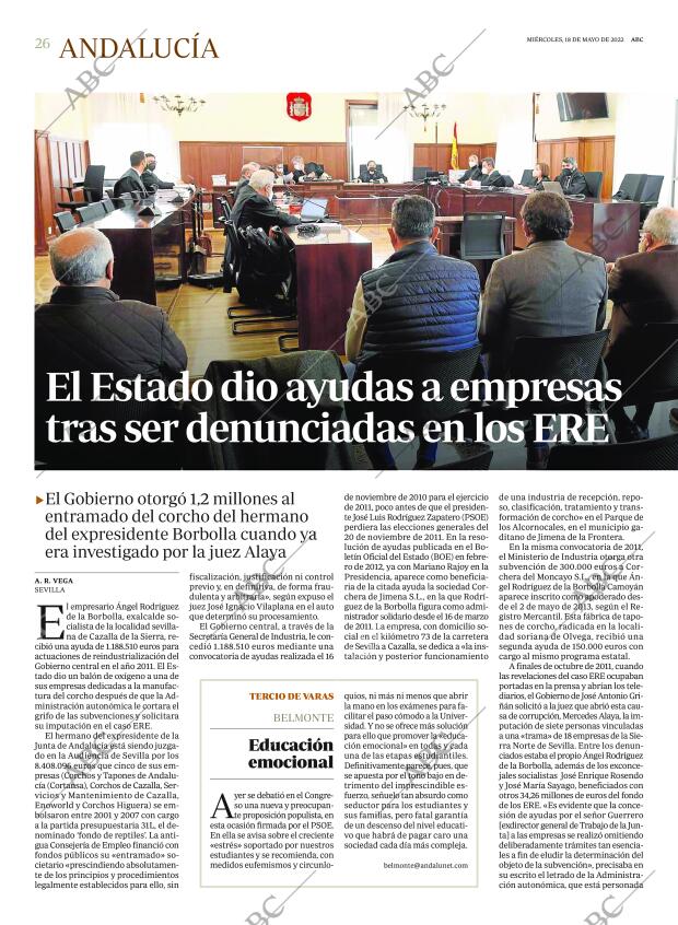ABC SEVILLA 18-05-2022 página 26