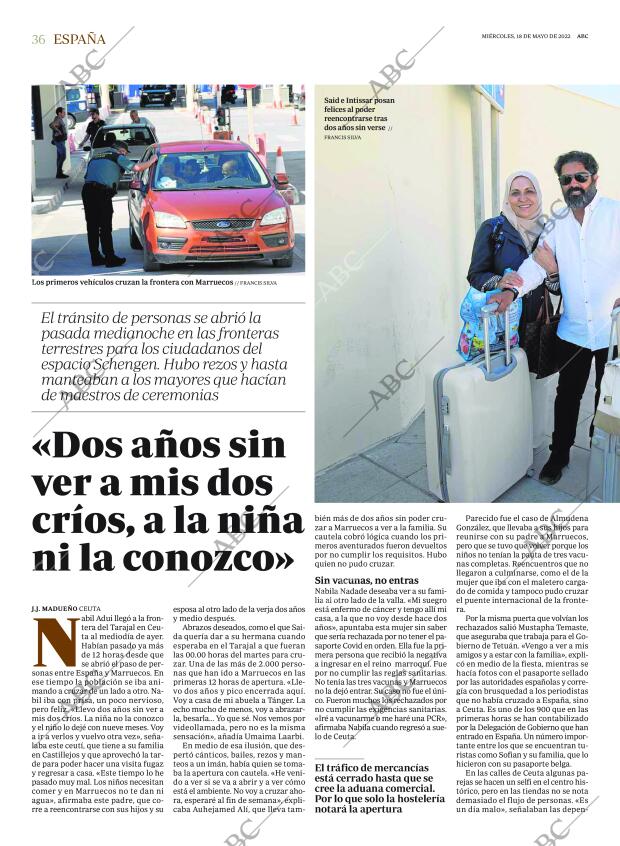 ABC SEVILLA 18-05-2022 página 36