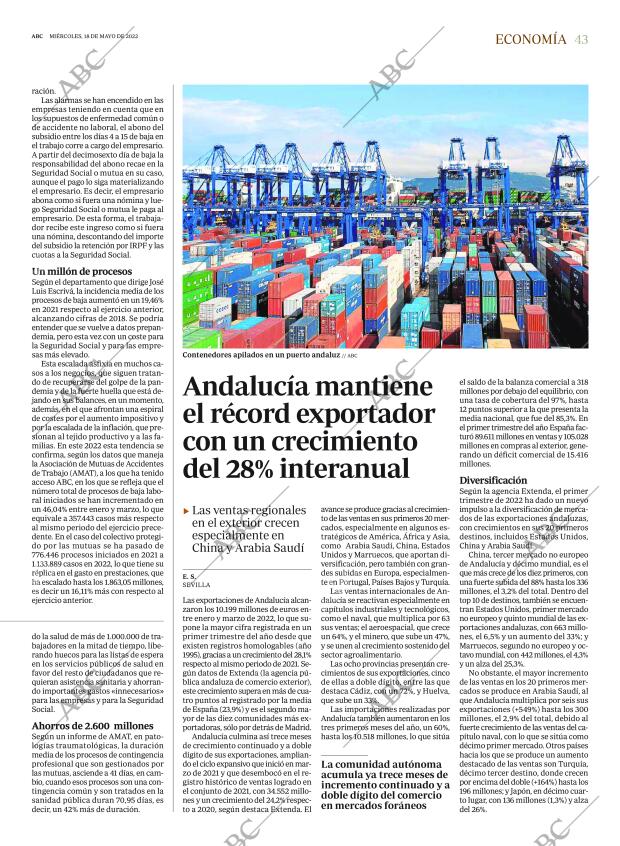 ABC SEVILLA 18-05-2022 página 43