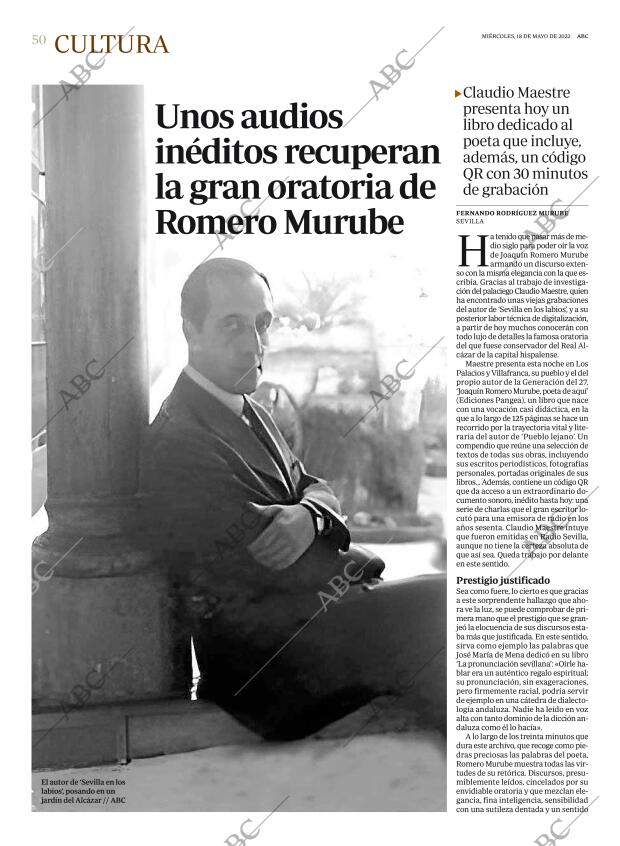 ABC SEVILLA 18-05-2022 página 50