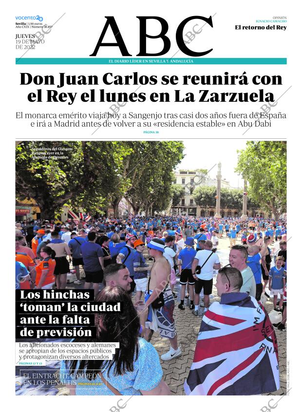 ABC SEVILLA 19-05-2022 página 1