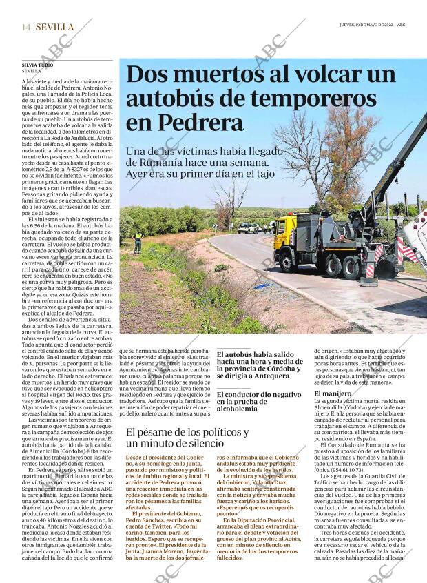 ABC SEVILLA 19-05-2022 página 14