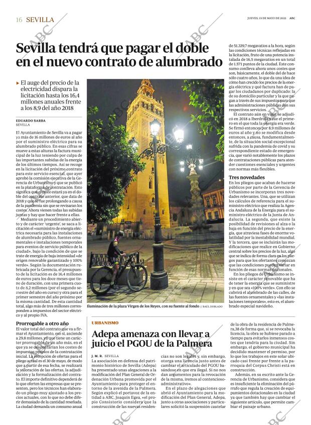 ABC SEVILLA 19-05-2022 página 16