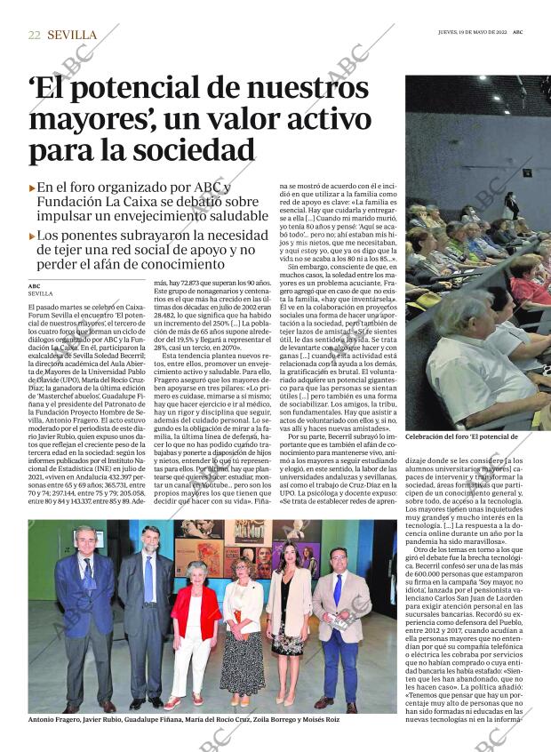 ABC SEVILLA 19-05-2022 página 22