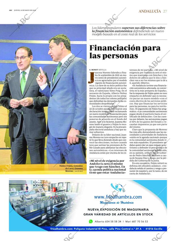 ABC SEVILLA 19-05-2022 página 27