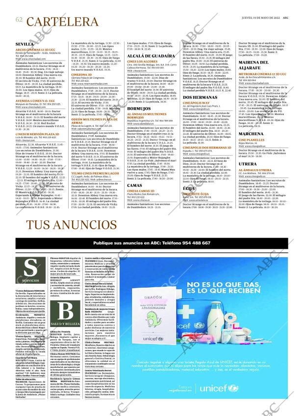 ABC SEVILLA 19-05-2022 página 62