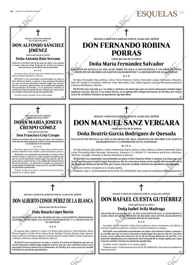 ABC SEVILLA 19-05-2022 página 63