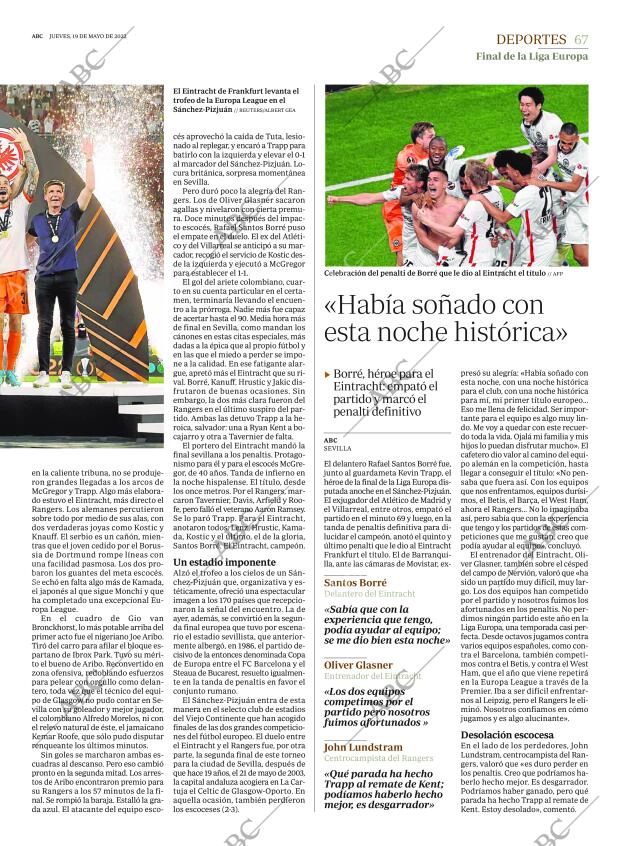 ABC SEVILLA 19-05-2022 página 67