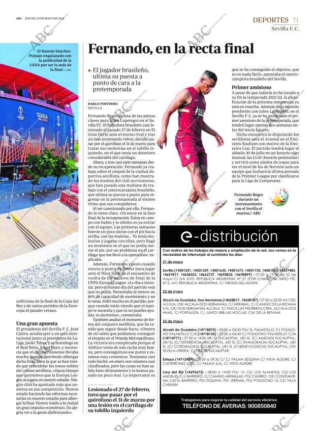 ABC SEVILLA 19-05-2022 página 71