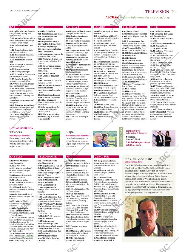 ABC SEVILLA 19-05-2022 página 79