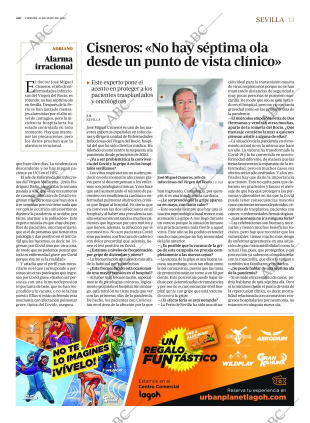 ABC SEVILLA 20-05-2022 página 13