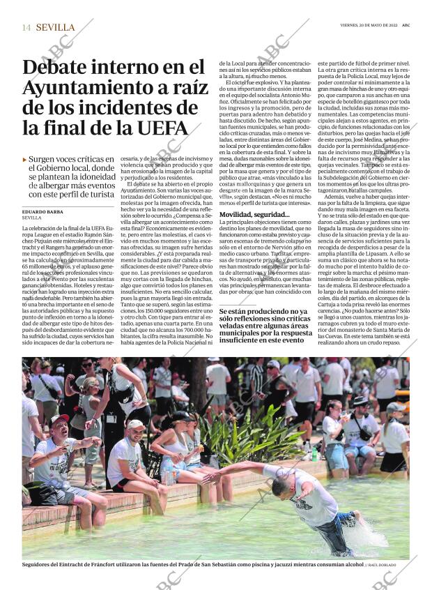 ABC SEVILLA 20-05-2022 página 14