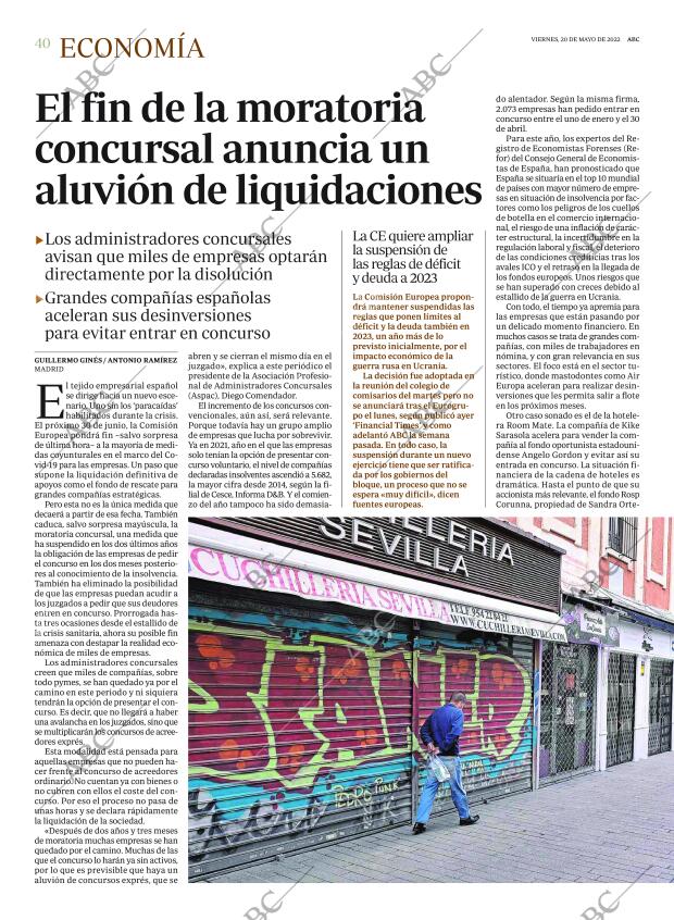 ABC SEVILLA 20-05-2022 página 40