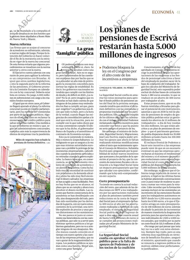 ABC SEVILLA 20-05-2022 página 41