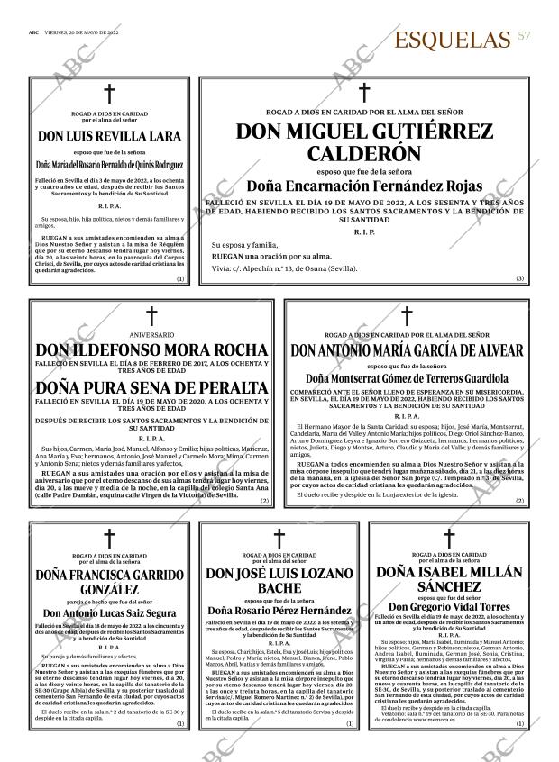 ABC SEVILLA 20-05-2022 página 57