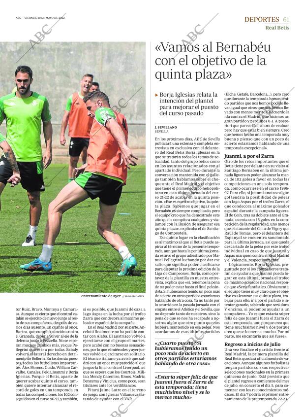 ABC SEVILLA 20-05-2022 página 61