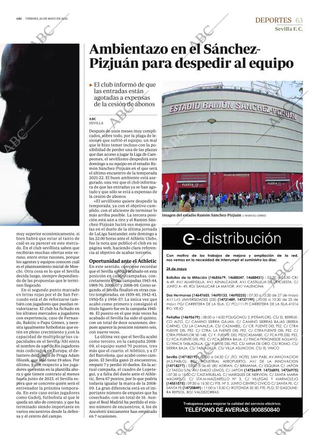 ABC SEVILLA 20-05-2022 página 63