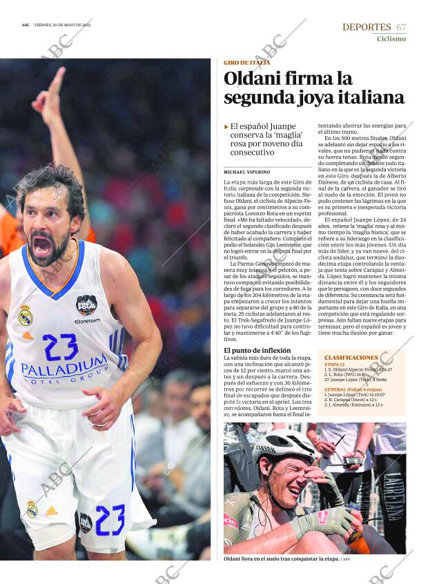 ABC SEVILLA 20-05-2022 página 67