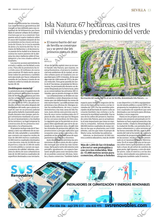 ABC SEVILLA 21-05-2022 página 13