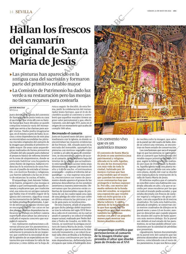 ABC SEVILLA 21-05-2022 página 14
