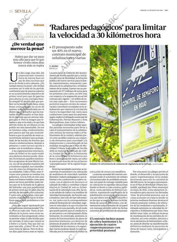 ABC SEVILLA 21-05-2022 página 16