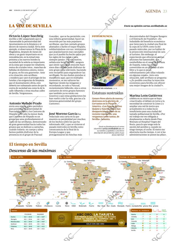 ABC SEVILLA 21-05-2022 página 23