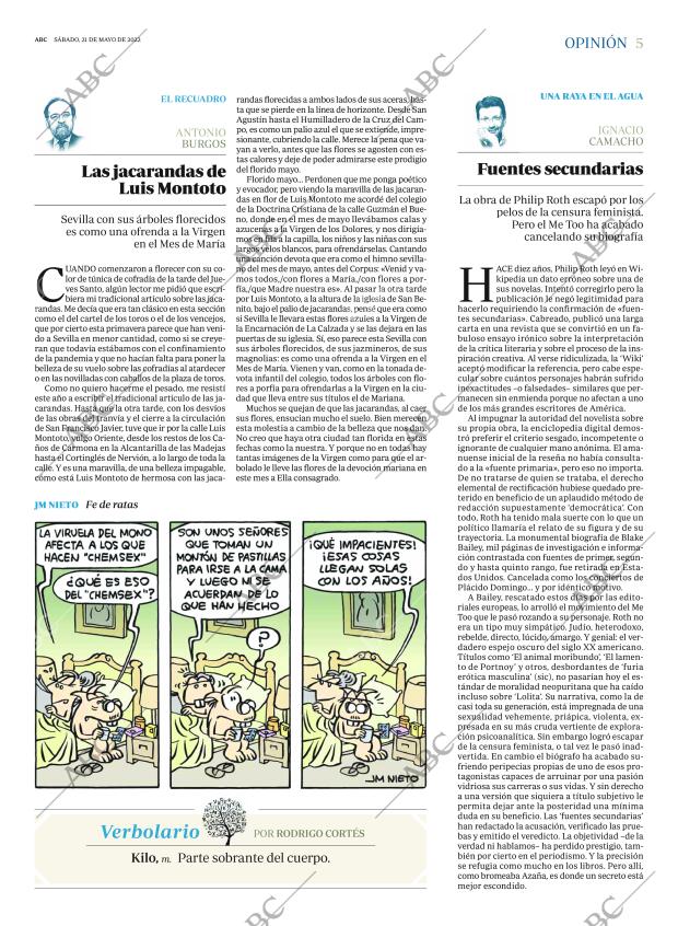 ABC SEVILLA 21-05-2022 página 5
