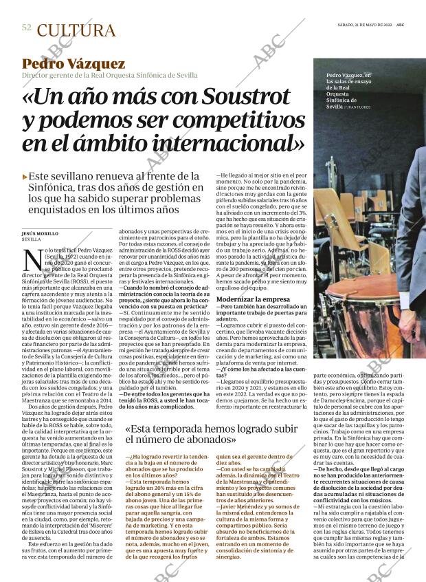 ABC SEVILLA 21-05-2022 página 52