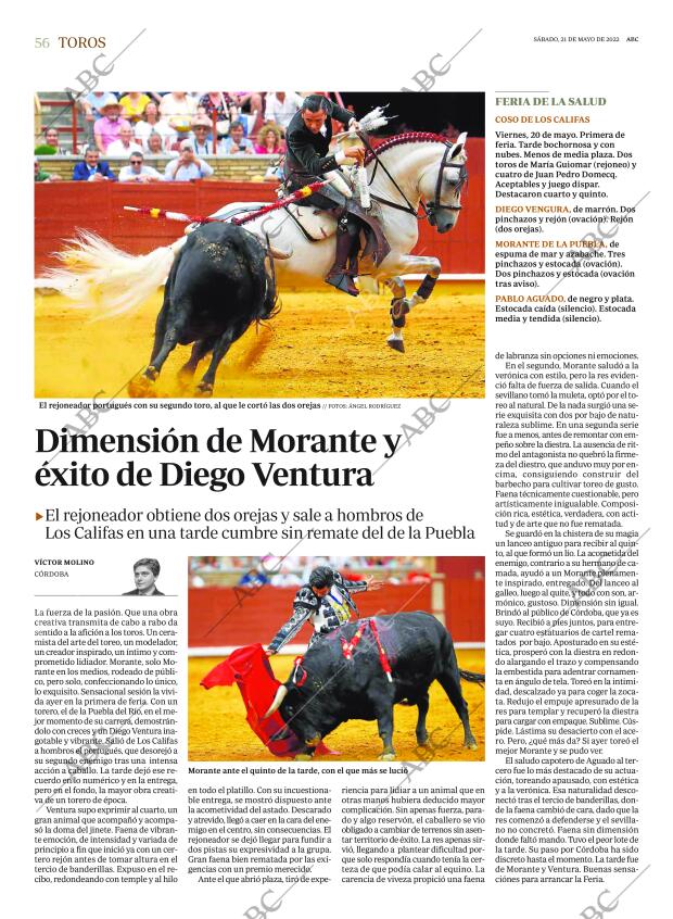 ABC SEVILLA 21-05-2022 página 56