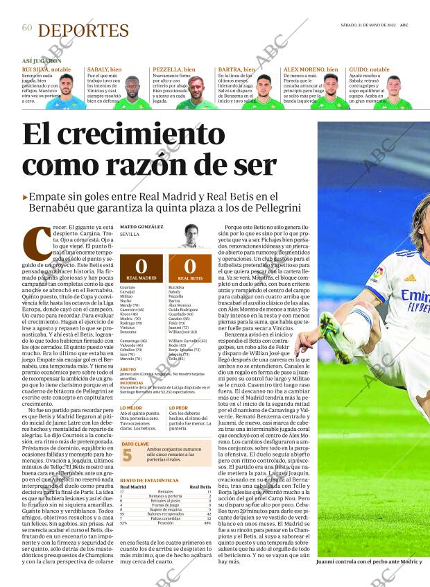 ABC SEVILLA 21-05-2022 página 60