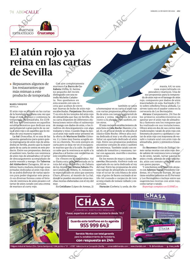 ABC SEVILLA 21-05-2022 página 74
