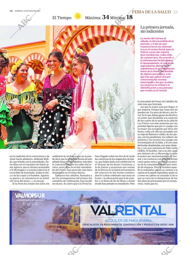 ABC CORDOBA 22-05-2022 página 23