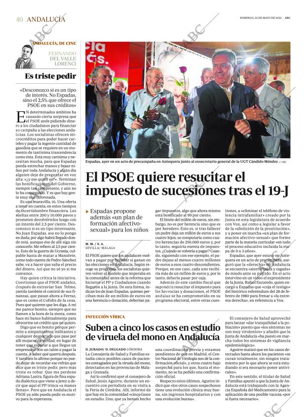 ABC CORDOBA 22-05-2022 página 40