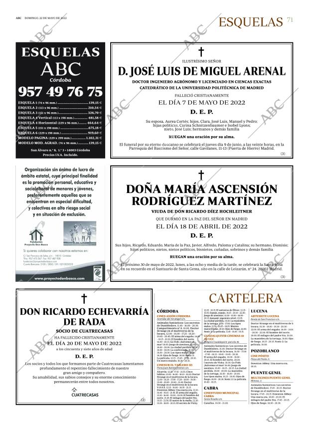 ABC CORDOBA 22-05-2022 página 71