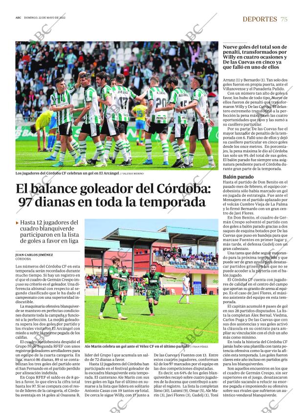 ABC CORDOBA 22-05-2022 página 75