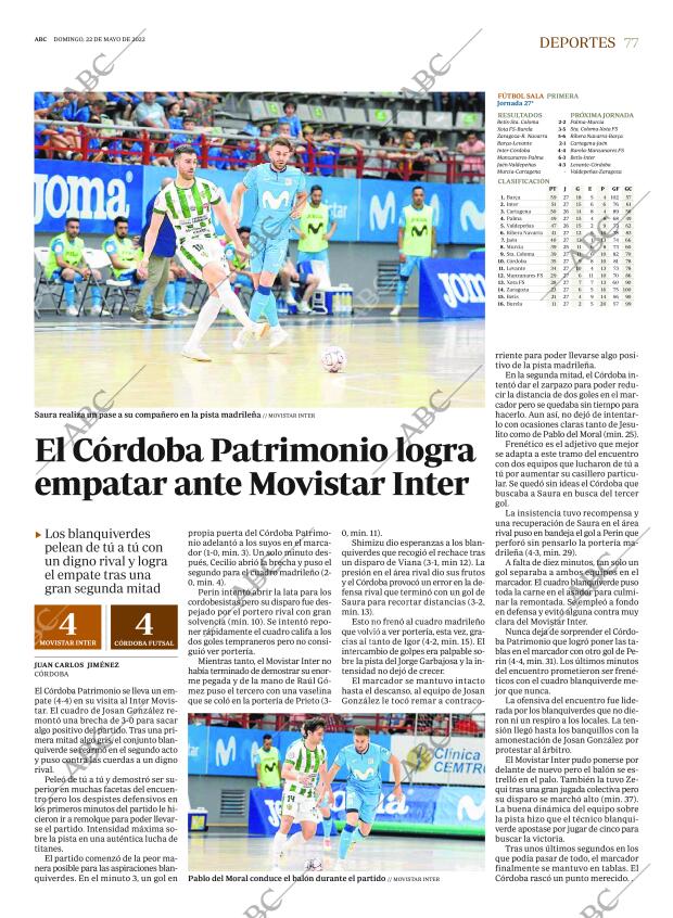 ABC CORDOBA 22-05-2022 página 77