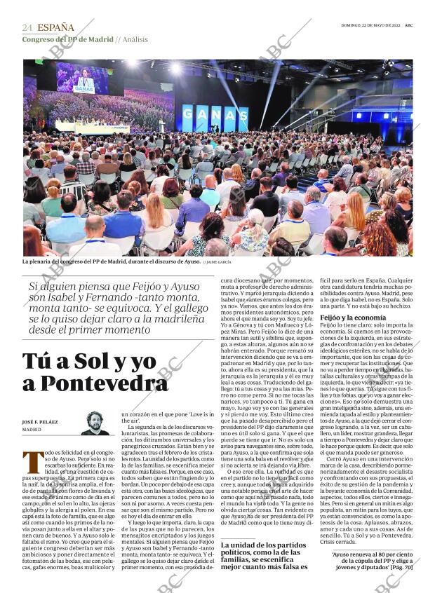 ABC MADRID 22-05-2022 página 24