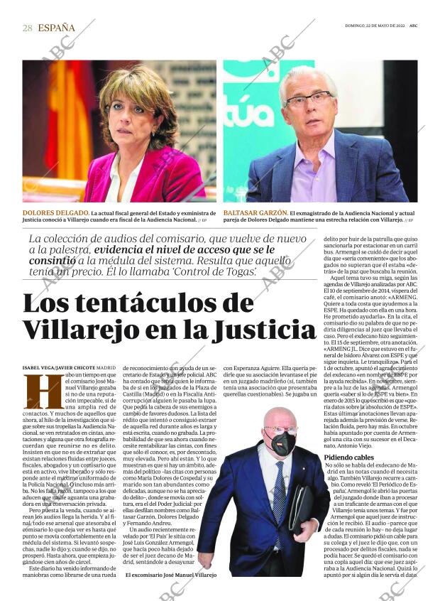 ABC MADRID 22-05-2022 página 28