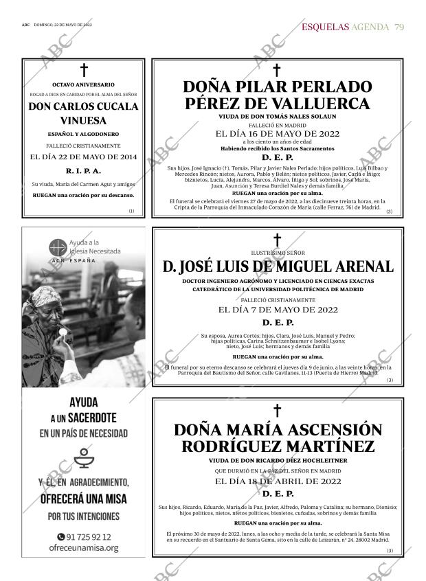 ABC MADRID 22-05-2022 página 79