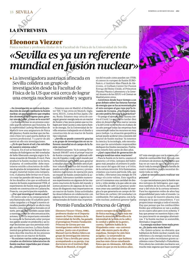 ABC SEVILLA 22-05-2022 página 18