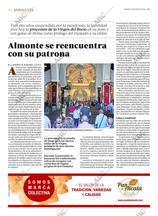 ABC SEVILLA 22-05-2022 página 34