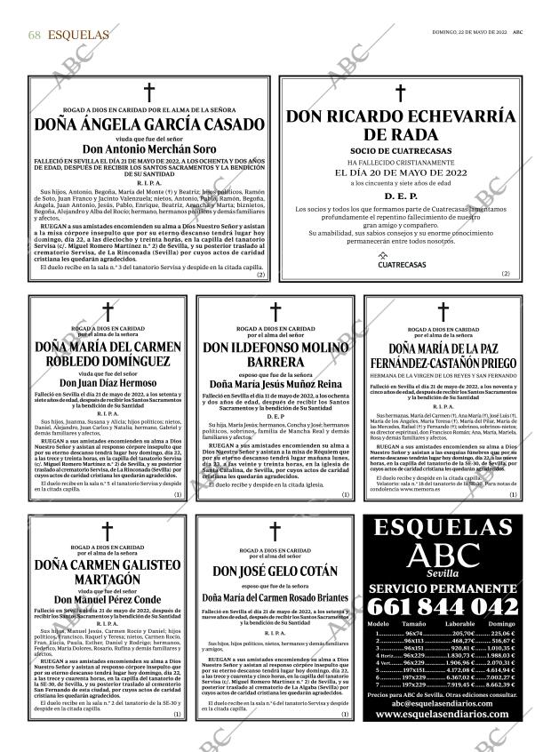 ABC SEVILLA 22-05-2022 página 68