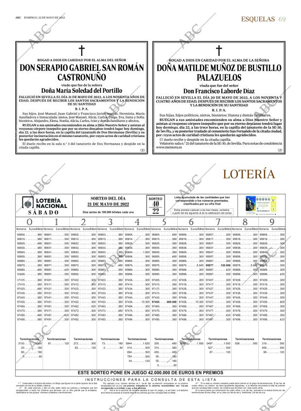 ABC SEVILLA 22-05-2022 página 69