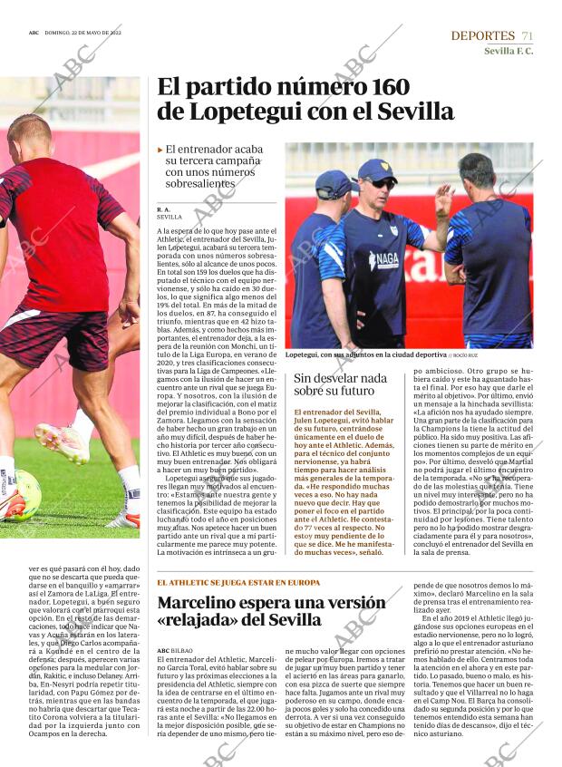 ABC SEVILLA 22-05-2022 página 71