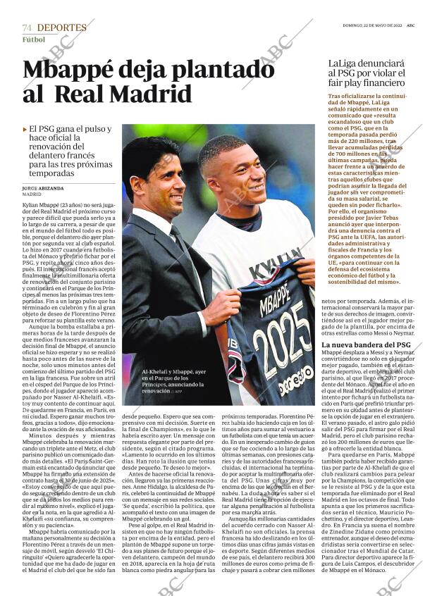 ABC SEVILLA 22-05-2022 página 74